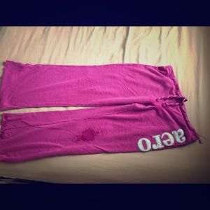 Pink Sweat Pants